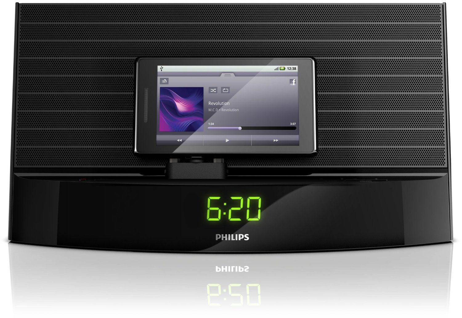 Philips AS140 dock front view